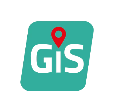 Logotipo de CDT GIS, sistemas de información geográfica